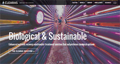 Desktop Screenshot of clearaswater.com